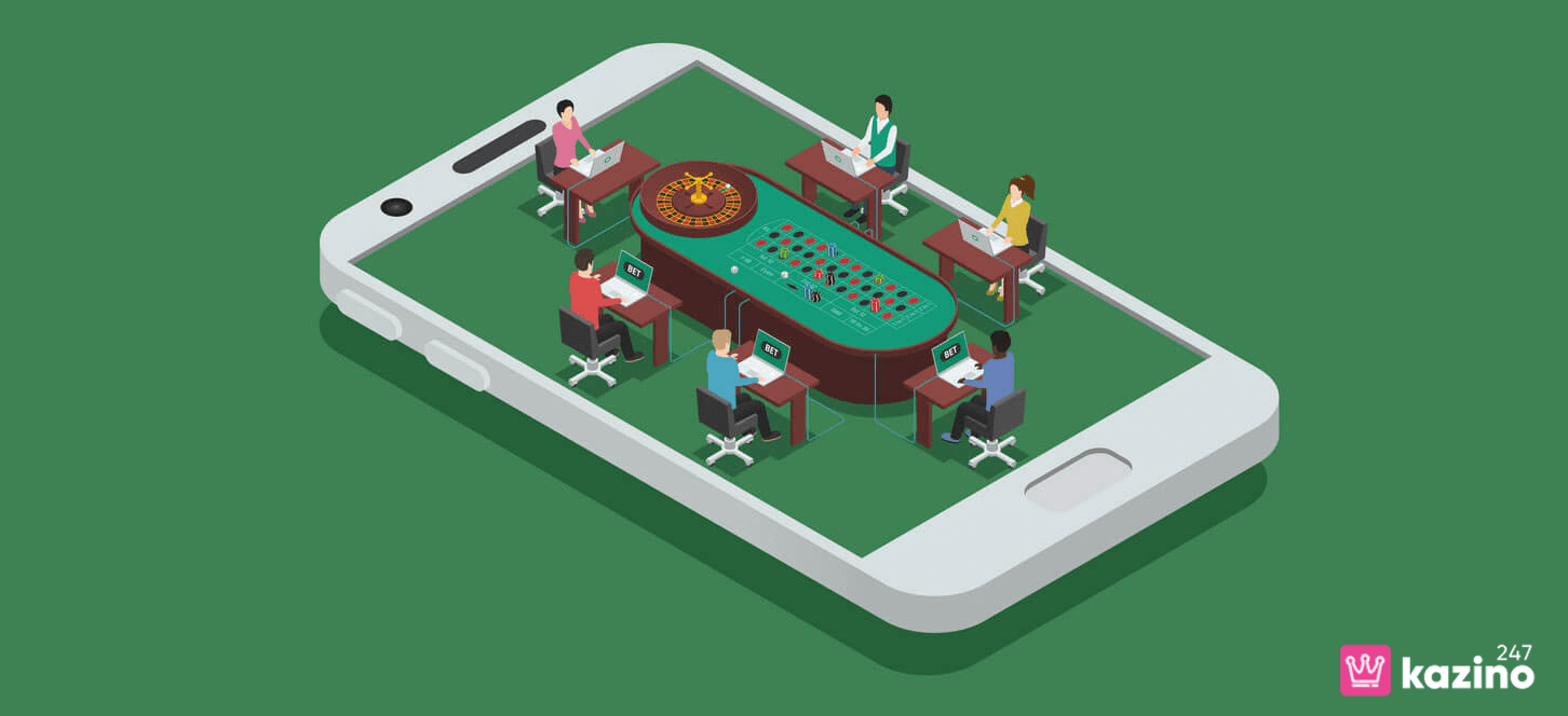 mobila kazino rulete